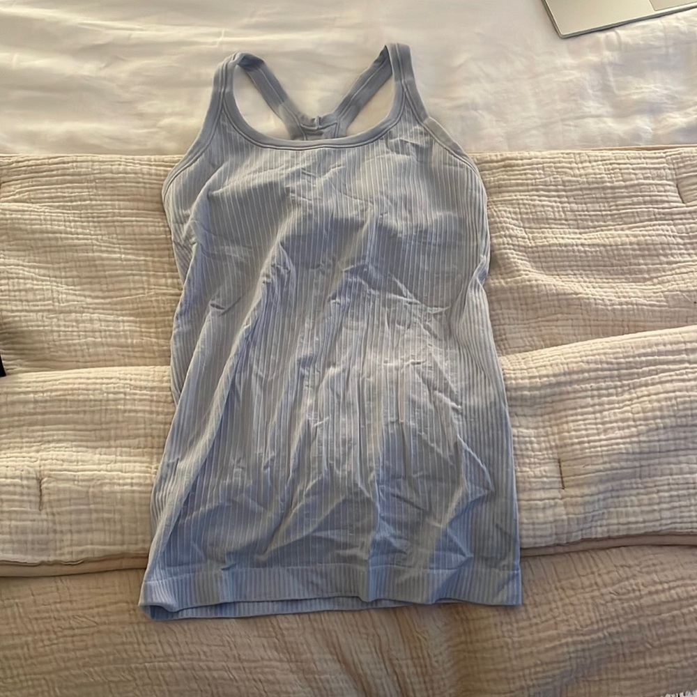 Light Blue Lululemon Tank